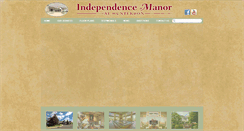 Desktop Screenshot of independencemanor.com